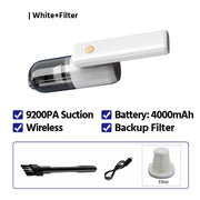 wireless mini vacuum cleaner 9200pa, view 3 - MRSLM