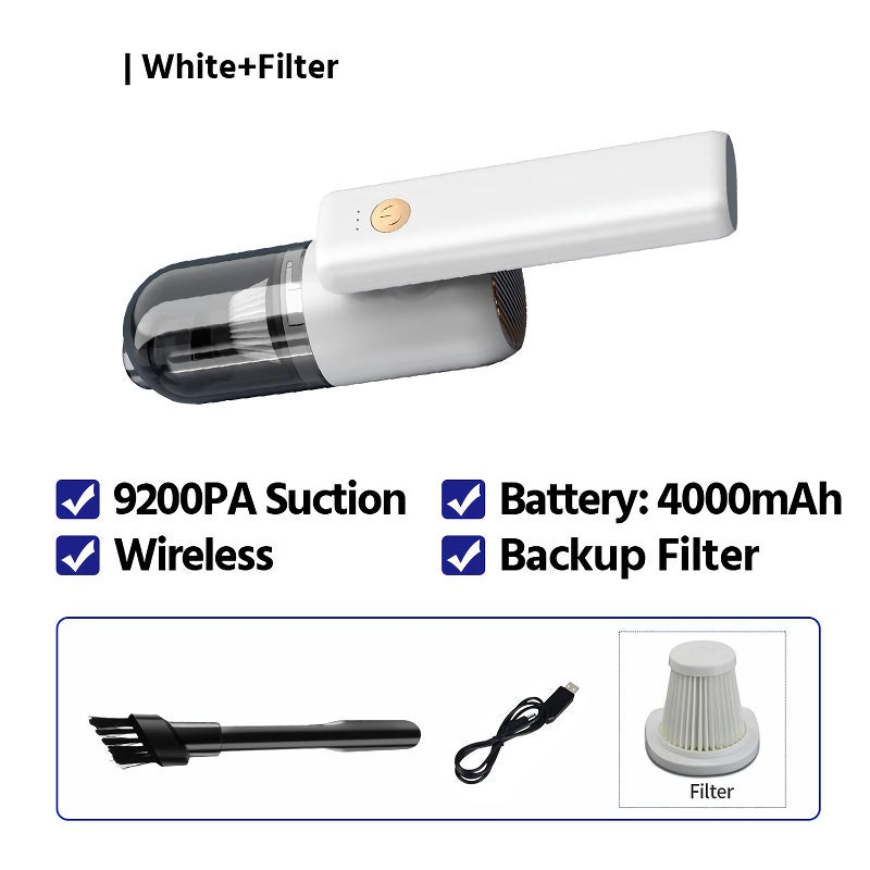 wireless mini vacuum cleaner 9200pa, view 3 - MRSLM