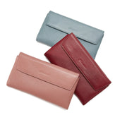 Genuine leather trifold wallet, view 9 - MRSLM