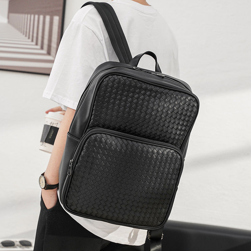men's braided casual backpack - MRSLM