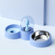 automatic double pet bowl, view 3 - MRSLM