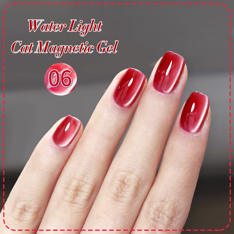 sparkling glass bead cat magnetic gel nail polish, view 5 - MRSLM