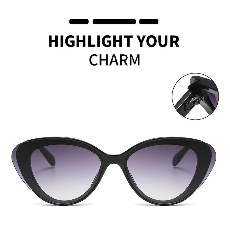 cat eye gradient sunglasses, view 10 - MRSLM