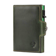 crazy horse cowhide wallet, view 5 - MRSLM