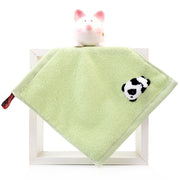 cartoon panda jacquard cotton baby face towel, view 6 - MRSLM