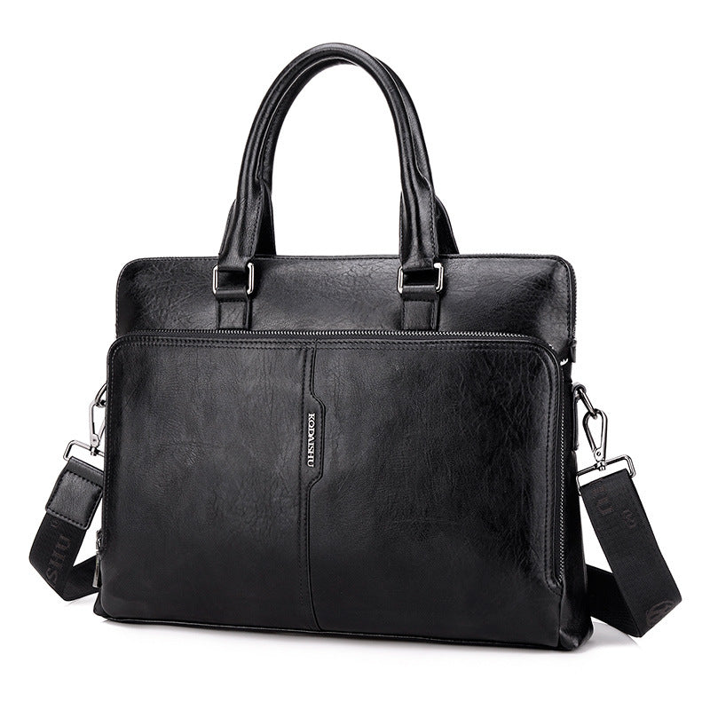 Men's portable messenger bag, view 4 - MRSLM