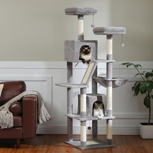 180cm tall cat tree, view 2 - MRSLM