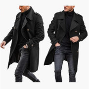 men's wool-look winter coat, view 3 - MRSLM