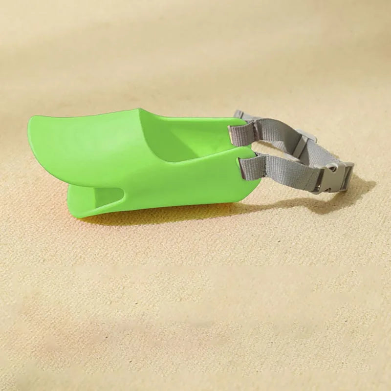 silicone duck-bill dog muzzle, view 4 - MRSLM