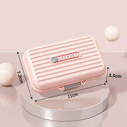 portable waterproof weekly pill organizer, view 5 - MRSLM