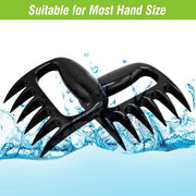 bear claw meat shredding forks, view 4 - MRSLM