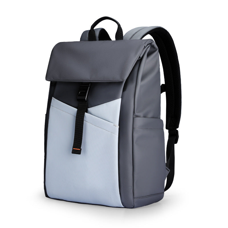 men's casual travel backpack, view 4 - MRSLM