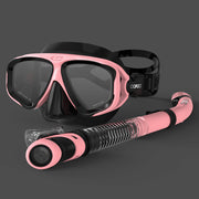 scuba diving mask and snorkel set, view 5 - MRSLM