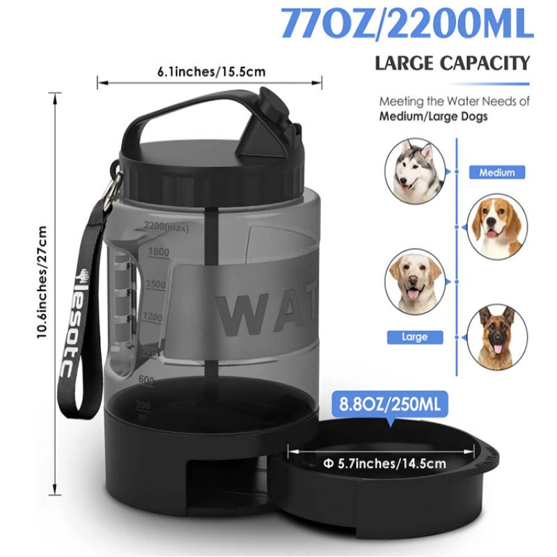 74oz pet water dispenser, view 9 - MRSLM