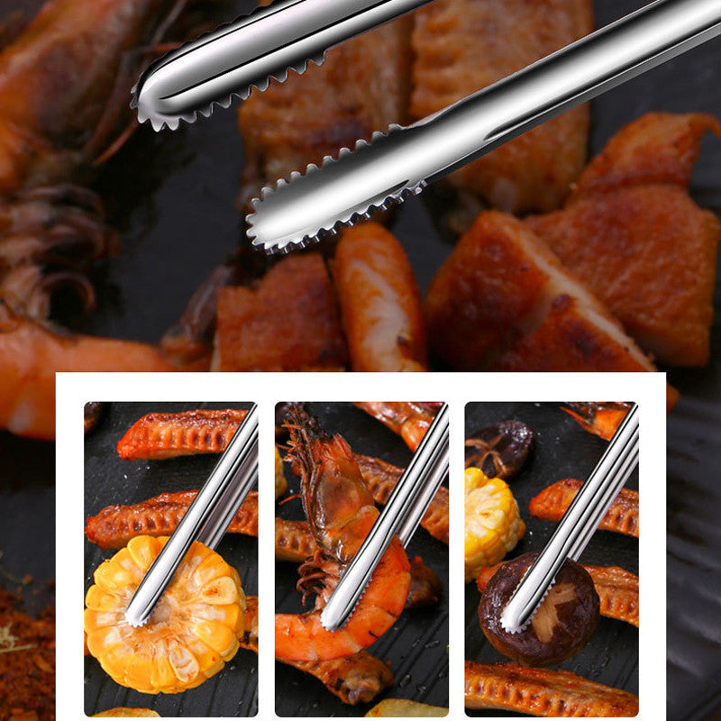 Stainless steel kitchen tongs, view 7 - MRSLM