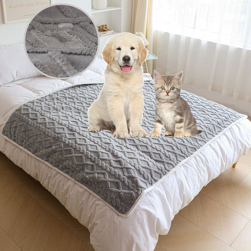 Waterproof plush pet blanket - MRSLM