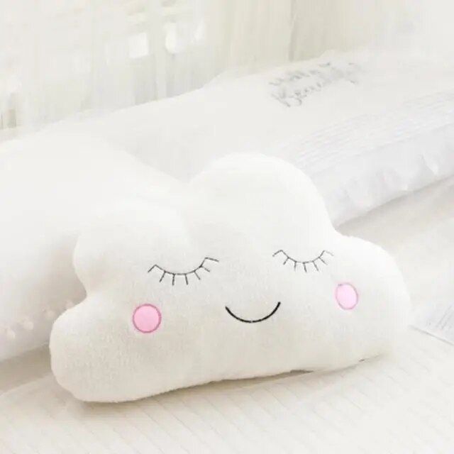 cloud moon star plush pillow, view 11 - MRSLM