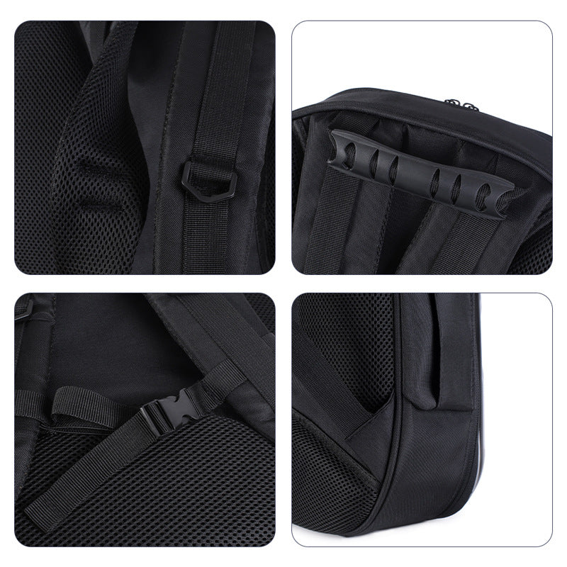 drone hard shell backpack, view 6 - MRSLM
