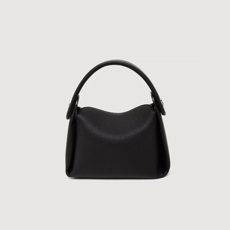 soft leather travel tote, view 3 - MRSLM