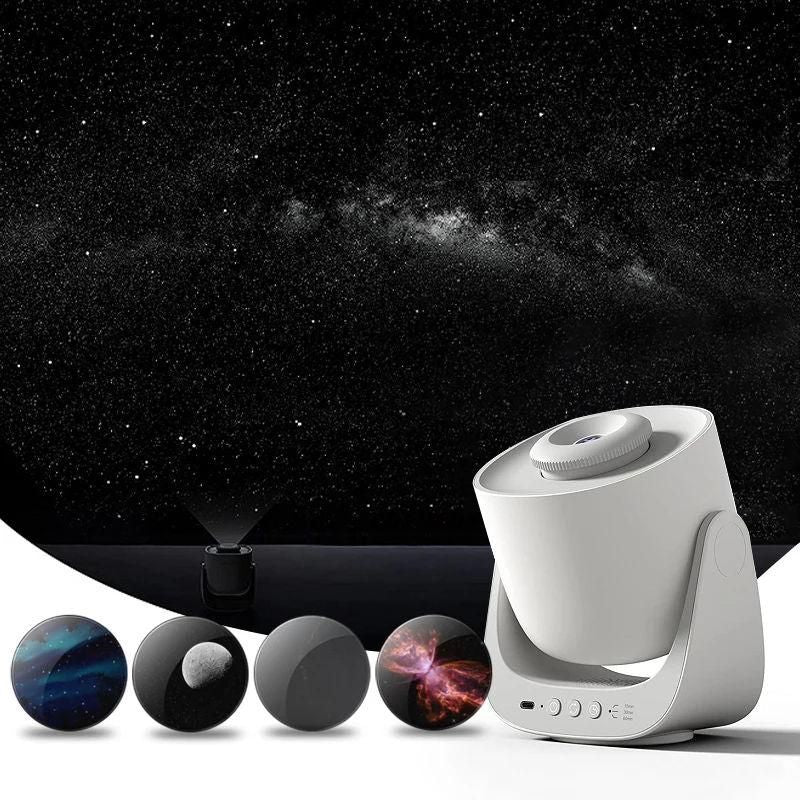 Galaxy sky LED night light projector, view 2 - MRSLM