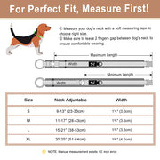 soft padded adjustable dog collar, view 11 - MRSLM