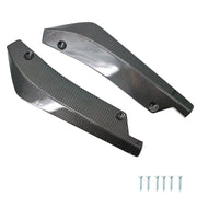 universal car bumper lip spoiler carbon fiber look, view 9 - MRSLM