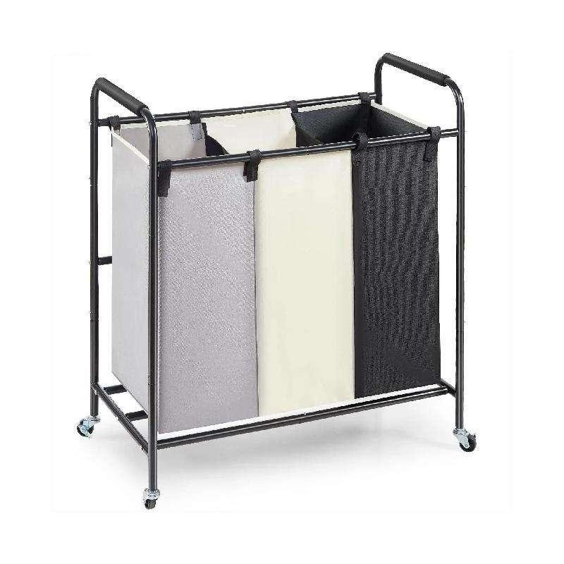 heavy duty laundry hamper with lockable wheels - MRSLM