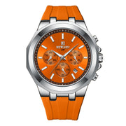 silicone band sports watch, view 6 - MRSLM