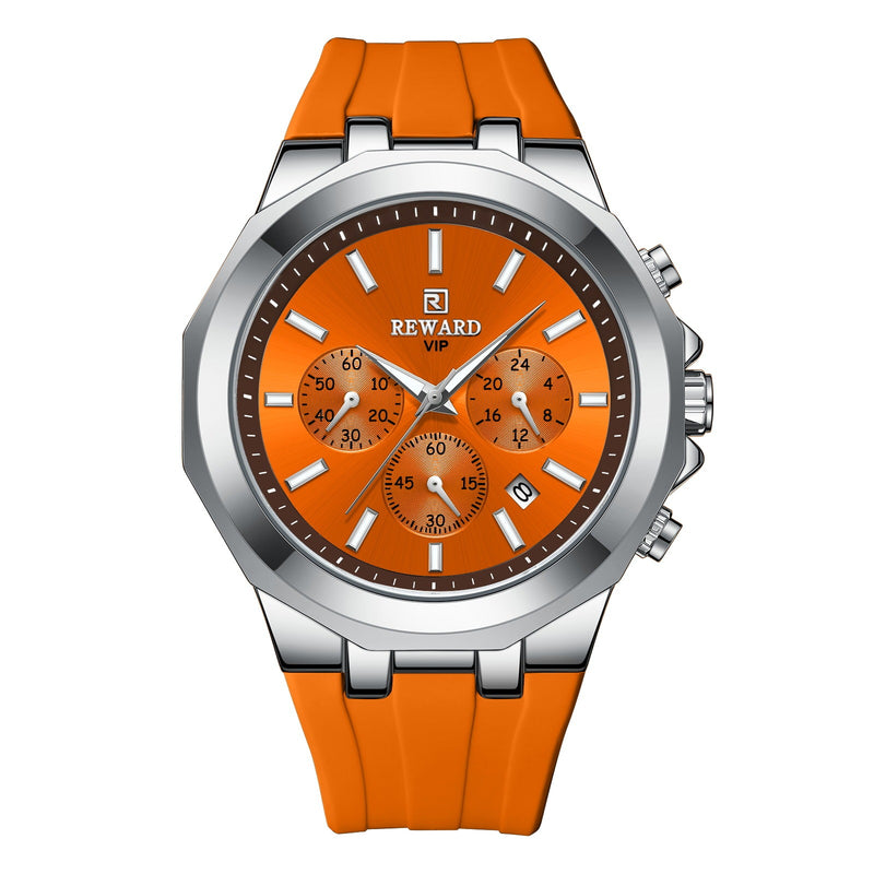 silicone band sports watch, view 6 - MRSLM
