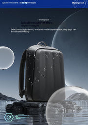 men's waterproof business backpack, view 4 - MRSLM