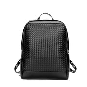 men's woven business casual travel backpack, view 2 - MRSLM
