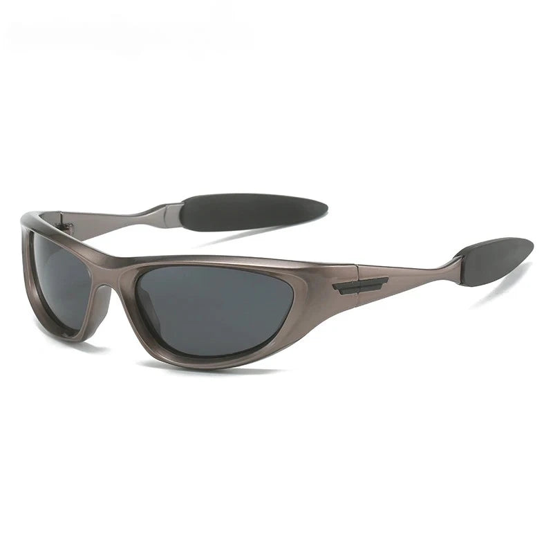 Polarized cat eye sports sunglasses, view 5 - MRSLM