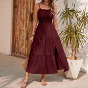 strapless layered slim-fit dress, view 4 - MRSLM