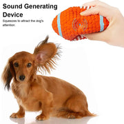 Bite-resistant squeaky chew toy for dogs, view 5 - MRSLM