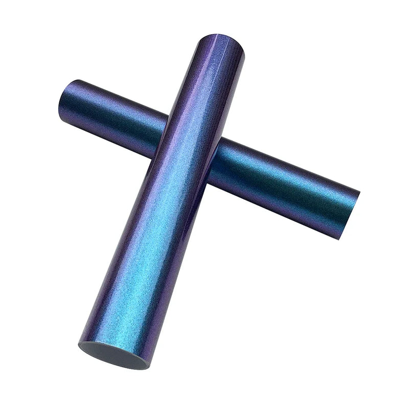Blue to purple chameleon pearl vinyl wrap, view 10 - MRSLM