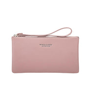 long pu leather zipper wallet, view 5 - MRSLM