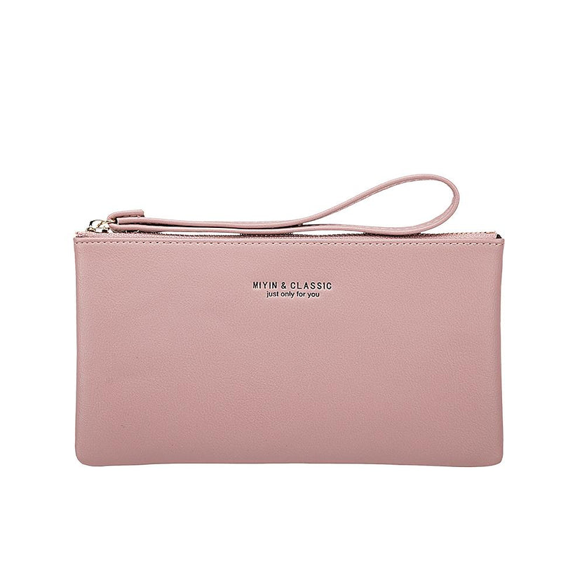 long pu leather zipper wallet, view 5 - MRSLM