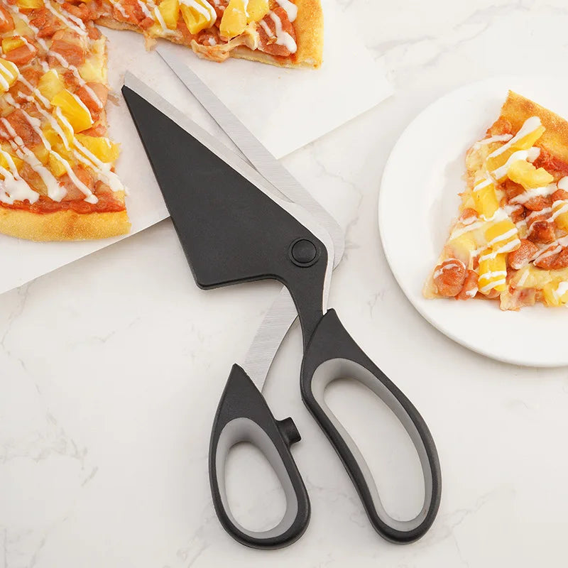 2-in-1 pizza scissors with detachable shovel, view 6 - MRSLM