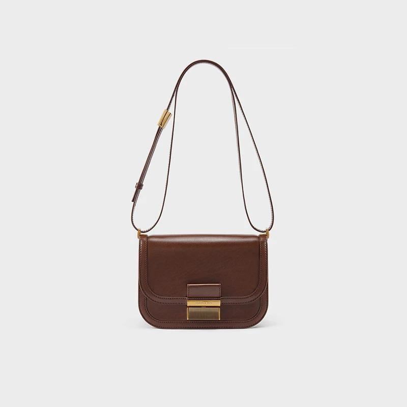 square bamboo crossbody bag, view 3 - MRSLM