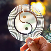 rotating tai chi wind pendant, view 6 - MRSLM