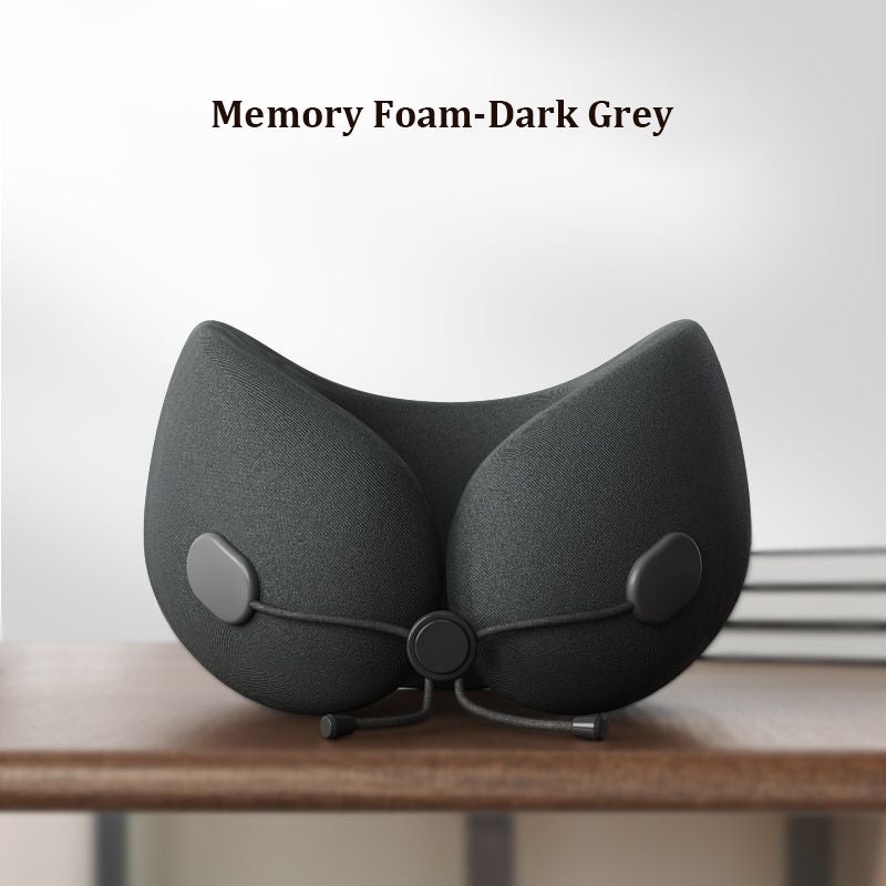 u-shaped memory foam travel pillow, view 3 - MRSLM