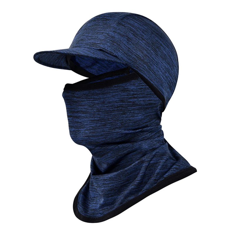 ice silk sun hood hat, view 4 - MRSLM