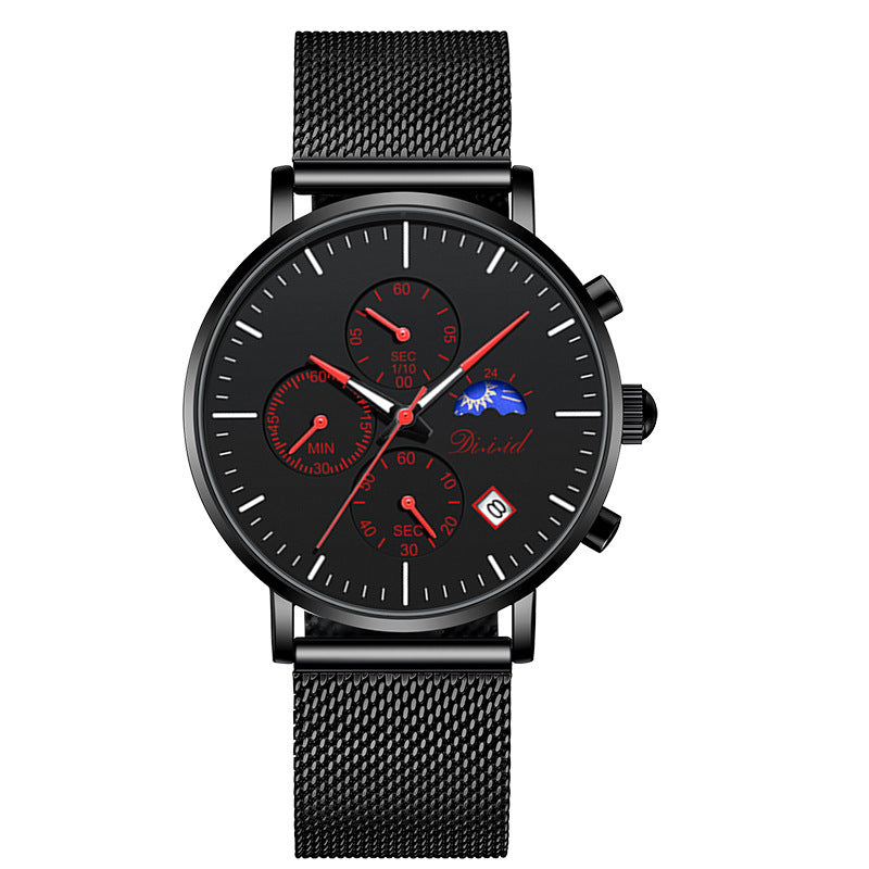 men's luminous sports watch, view 5 - MRSLM