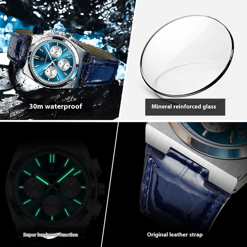 men's ultra-thin quartz watch, view 4 - MRSLM