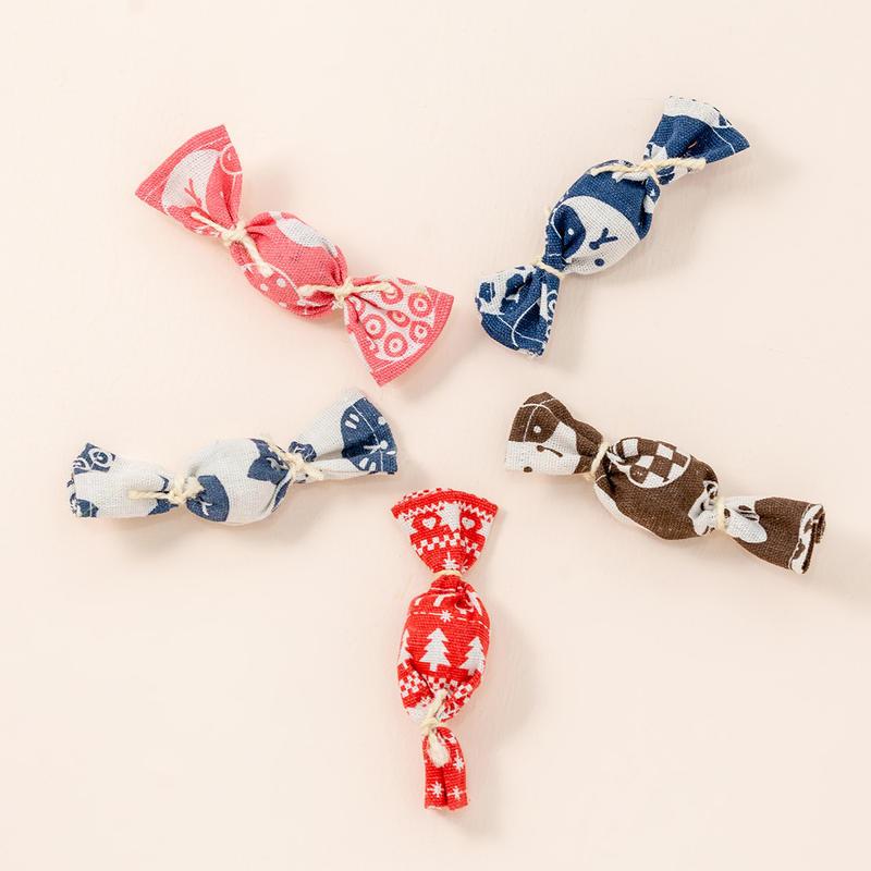 cat chew toy with bell and catnip, view 4 - MRSLM