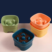 slow feeder pet bowl, view 8 - MRSLM