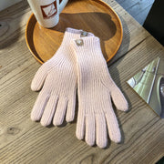 winter knitted wool gloves, view 4 - MRSLM