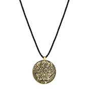 Lotus pendant necklace, view 5 - MRSLM