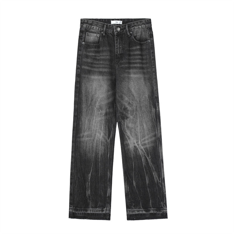 men's tie-dye worn jeans - MRSLM