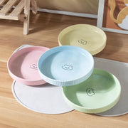 ceramic pet food and water bowl, view 7 - MRSLM